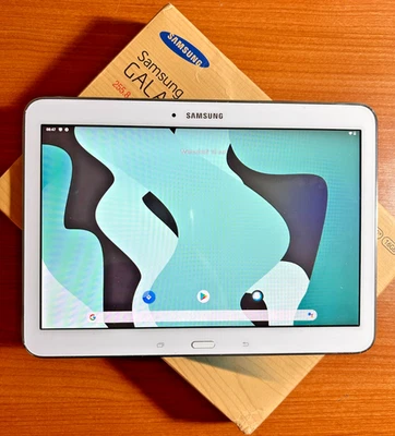 TABLET SAMSUNG GALAXY TAB 4 T-530 SOLO WIFI BIANCO COME NUOVO CON SCATOLA - Immagine 1 di 4