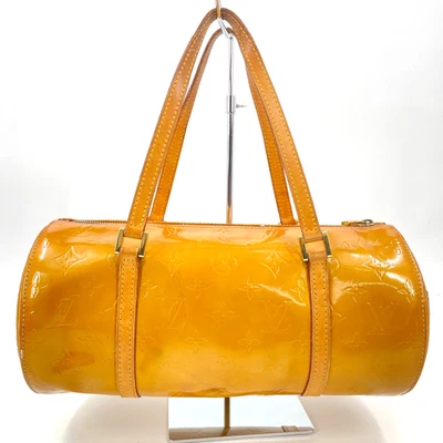 Auténtico Bolso de Hombro LOUIS VUITTON Monograma Vernis Amarillo Bedford M91006 Damas Foto 1 de 4