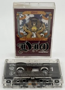 Dio Sacred Heart Cassette Tape 1985 Warner Bros. Tested Rock Metal - Imagen 1 de 3