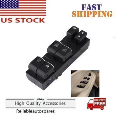 Interruptor de puerta de ventana eléctrica izquierda 83071-AL05A para Subaru Outback Legacy 2015 2016 Foto 1 de 4