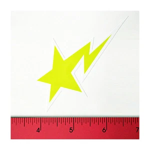 Skateboard Auto Fenster Stoßstange Gitarre Handy Vinyl Aufkleber Sticker - Ape L Star - Bild 1 von 1