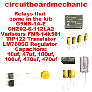 Repair Kit WR55X30692 WR55X27229 CE-BCD232WE-S GE Midea Control Board Repair Kit - Picture 1 of 1