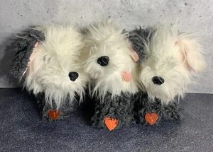 RARE SET 1997 - Toys by Daphne Brand Golf Headcover Sheep Dog - 1, 3, & 5 Wood - Picture 1 of 24