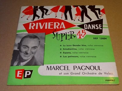 ★☆ Marcel Pagnoul _ Le Beau Danube Bleu / +3 ☆★ 1959 ♪ EP 45T ♫ REP 13004 {VG} - Photo 1/4
