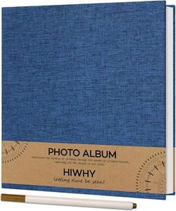 Photo Album Self Adhesive for 4X6 Pictures Scrapbook Album DIY Scrap Book 40 Sti - Picture 1 of 12