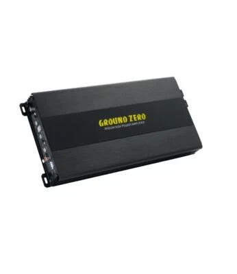 Subamplificador Ground Zero Iridium GZIA 1.2000D Alta Calidad 1 Canal 2000W Max Foto 1 de 3