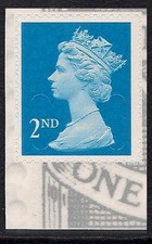GB 2010 U3011 2nd Blue Type 3 MA10 MPIL s/a George V booklet stamp MNH ex U2962