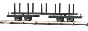 Busch 12245 Flat Wagon With Stanchion H0f - Picture 1 of 1