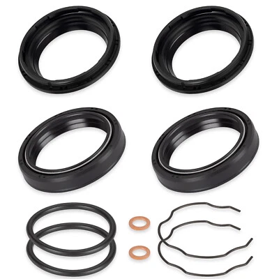 Front Fork Dust Oil & Seals 51153-41G00 For Suzuki GSXR1000 05-08 GSX1300R 08-24 - Imagem 1 de 4