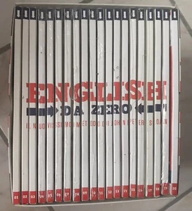 20 DVD ENGLISH DA ZERO CORSO DI INGLESE SERIE COMPLETA SIGILLAT JOHN PETER SLOAN - Foto 1 di 1