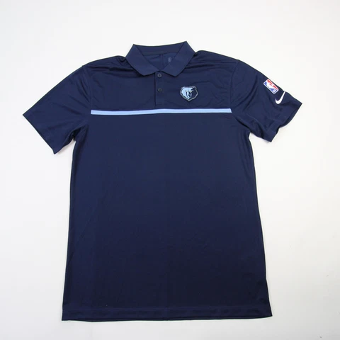 Memphis Grizzlies Nike NBA Authentics Polo Men's Navy New Cover