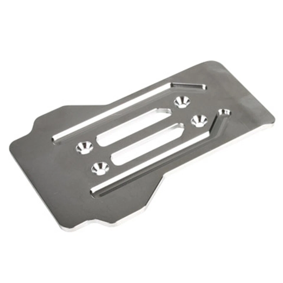Redcat 505228 CNC Machined Stainless Chassis Guard-Front : TR-MT8E / TR-MT8E-V2 - Image 1 of 1