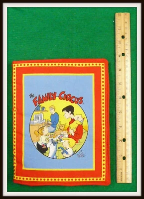 THE FAMILY CIRCUS - 完整棉布织物柔软书儿童婴儿礼物 — 第 1/4 张图片