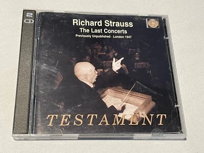 Richard Strauss - The Last Concerts London 1947 - 2 CD's Album - 2009 Testament - Image 1 of 3