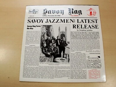 Savoy Jazzmen/Savoy Rag/1981 Burlington LP/EX - Image 1 of 4