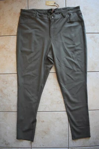 New Women's North River Stretch Ponte Pants Size 20 Dark Olive Free Shipping - Bild 1 von 2
