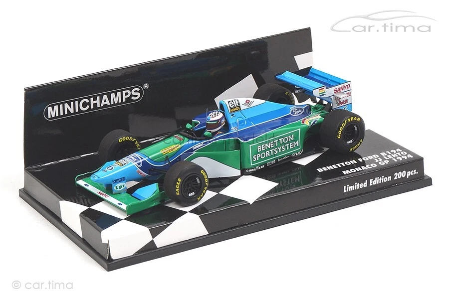 Minichamps-benetton Ford B194 JJ Lehto Monaco GP 1994-1/43
