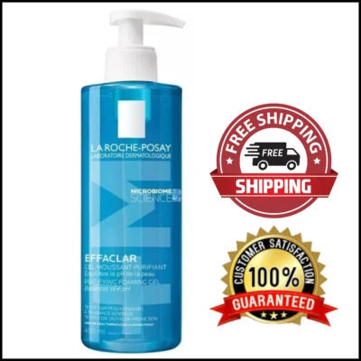 LA ROCHE-POSAY La Roche Posay Effaclar Purifying Foaming Gel 400ml for Oily Sensitive Skin