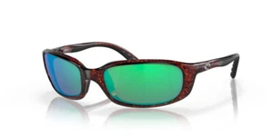 Costa Del Mar Brine Unisex Sonnenbrille Schildpatt/Polarized Grün Spiegel 580G - Bild 1 von 11