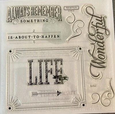 Close To My Heart ~My Acrlix  stamp set~ S 1507 Life Is Wonderful - Изображение 1 из 2