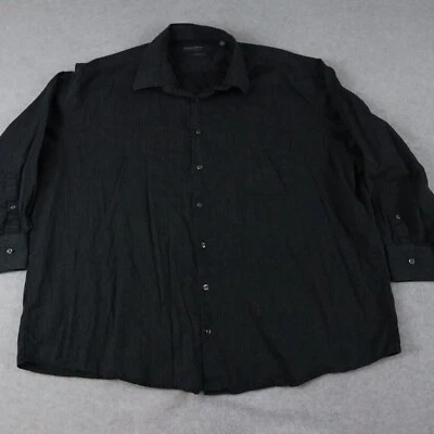 Perry Ellis Portfolio Shirt Mens 20 34/35 Classic Fit Pocket Button Long Sleeve - Image 1 of 4