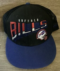9Fifty New Era Snapback Baseball Hat Cap NFL Buffalo Bills Mesh Trucker *7Z - Picture 1 of 4