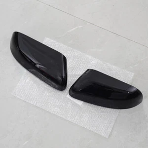 2X Tapa de cubierta de espejo retrovisor lateral negro brillante para Ford Explorer 2016 2017 2018-2019 - Imagen 1 de 12