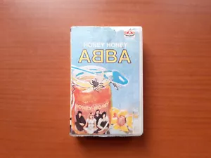 ABBA Honey Honey Cassette with Rare Clamshell Case 1973 Polar Music Karussell - Picture 1 of 5