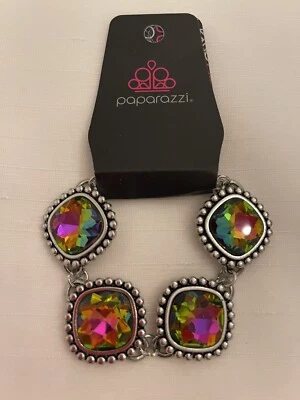 Paparazzi MEGAWATT MULTI OIL SPILL Bracelet - Image 1 of 2