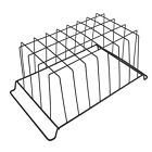 Home Freezer Wire Storage Basket PE Coated Hanging Rack Bin 42.5*24.5*20cm EM