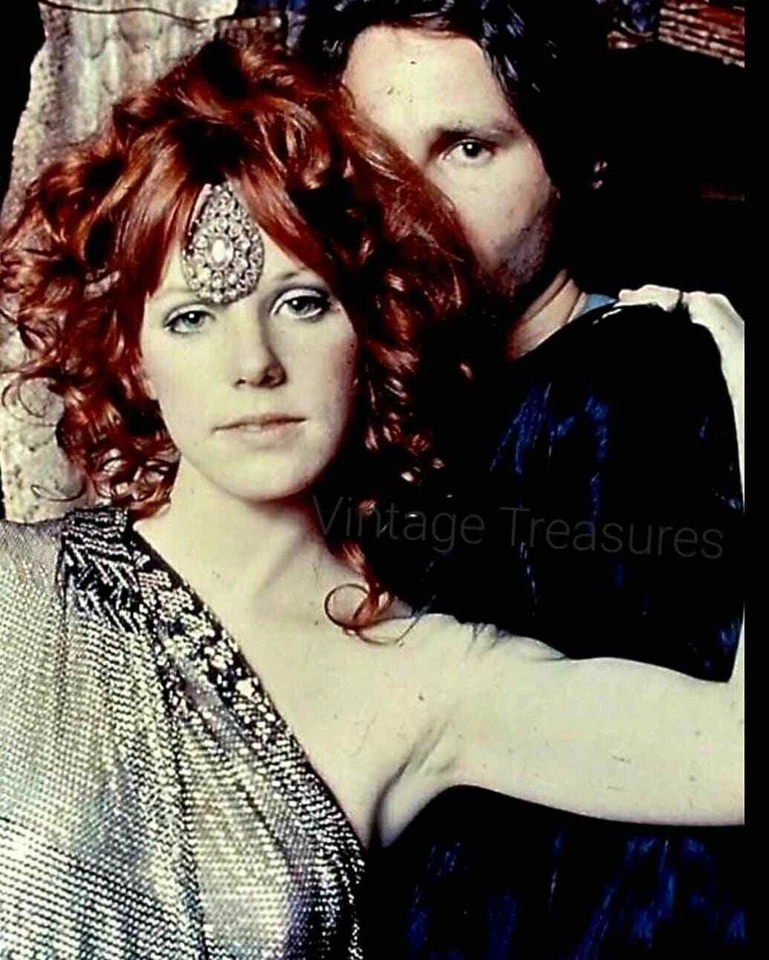 Soulmates Jim Morrison and Pam Courson The Doors Photo Print Poster - Image 1 of 1