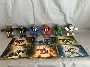 LEGO VINTAGE BOHROK BIONICLE 8560 8561 8562 8563 8564 8565 100% juego completo - Imagen 1 de 12