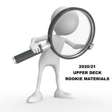 2020-21 Upper Deck Rookie Materials - RC JERSEY -Complete- Finish your Set -PICK