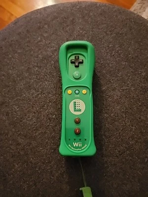 Nintendo Wii Remote Plus LUIGI Edition 🎮 Official OEM Controller for Wii & Wii - Image 1 of 4