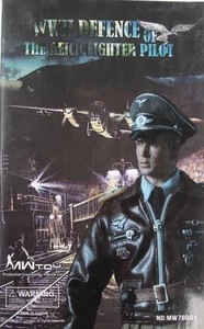 Juguete MW en caja 1/6 Segunda Guerra Mundial piloto de combate alemán defensa de Alemania - Imagen 1 de 2