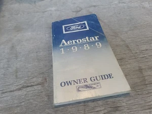 Ford Aerostar 1989 manual del propietario original OEM - Imagen 1 de 2
