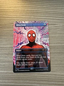 Spider-Man Brainstorm Ink 7019 Hard To Pull - In Hand - Picture 1 of 1
