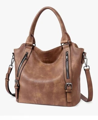 Hobo Bags for Women Vegan Leather Handbags Large Tote Ladies Purse Shoulder B... - Image 1 of 4