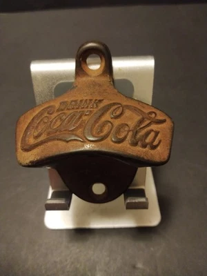 Vintage 1925 Coca-Cola Starr X Bottle Opener Wall Mount Metal - Image 1 of 4