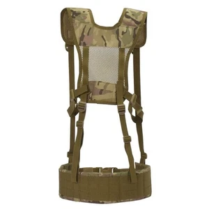 All-Terrain Tactical Padded Belt with Versatile Suspender Straps,Patrol MOLLE... - Picture 1 of 5