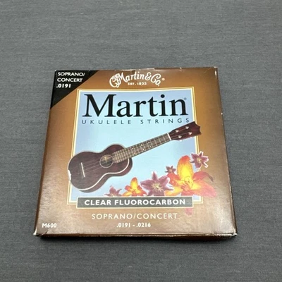 MARTIN UKULELE STRINGS SOPRANO / CONCERT .0191 - .0216 C TUNE - Image 1 of 4