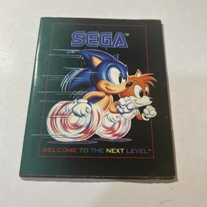 Jurassic Park Sega Genesis Insert POSTER ONLY Authentic - Picture 1 of 3