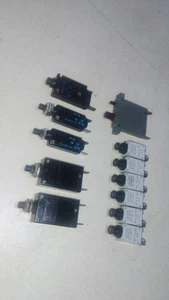 Twelve New ETA Aviation Circuit Breakers 2.5, 5, 10 & 15 Amp MS3320-10 - Picture 1 of 13