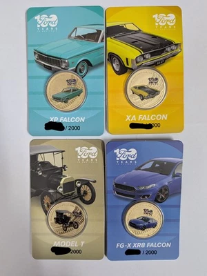 2025 $1 Ford: 100 Years In Australia (Set Of 4) Perth Mint ✅In Hand✅ - image 1 of 2