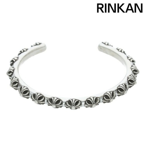 CHROME HEARTS BRACCIALE CROCE cuori cromati fascia incrociata argento uomo usatoa9d5e86c5b28939124bd