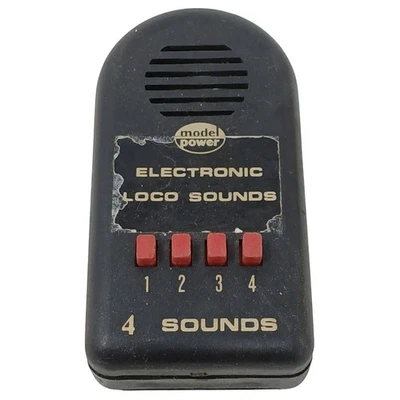 Model Power Electronic Loco Sounds Train Sound Effect Device Tested Works #M-3 - Image 1 of 4
