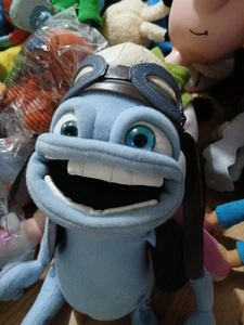 Vintage The Annoying Thing Crazy Frog 10” Plush Soft Toy Teddy. Good condition. - Picture 1 of 4