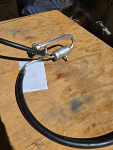 82 - 85 Cadillac Seville A/C HOSE MANIFOLD WITH NEW RUBBER HOSES + $100 Core - Picture 1 of 21