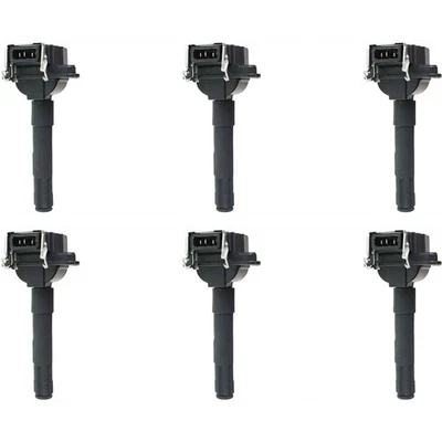 Set of 6 Ignition Coils for VW Volkswagen Golf Audi Allroad Quattro A6 S4 A4 A8 Foto 1 de 4