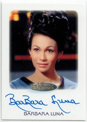 Women of Star Trek A&I - Barbara Luna as Lieutenant Moreau - Auto Card - Image 1 of 2